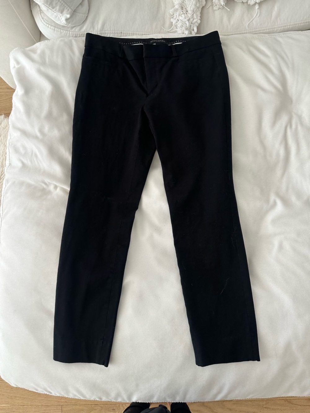 Banana Republic Black Sloan Tailored Dress Pants